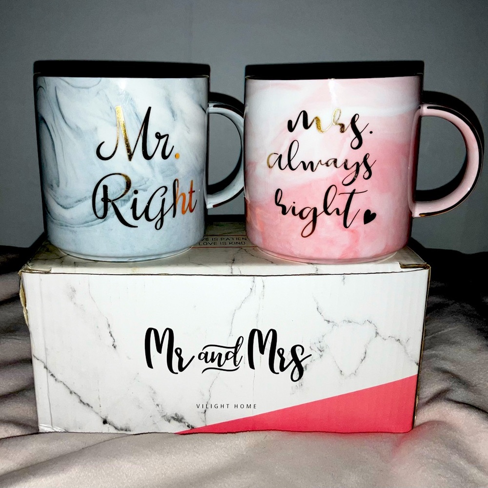 Mr. & Mrs. Coffee Mug Set